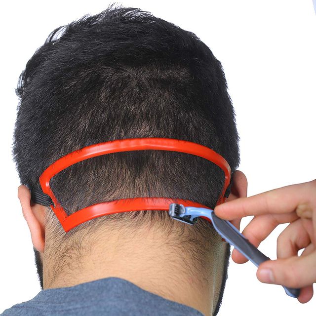 1pc Magic Salon Barber Neck Hair Line Guide Neckline Hair