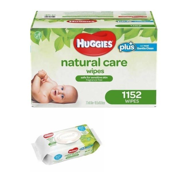 Natural Care Sensitive Baby Wipes (1152)