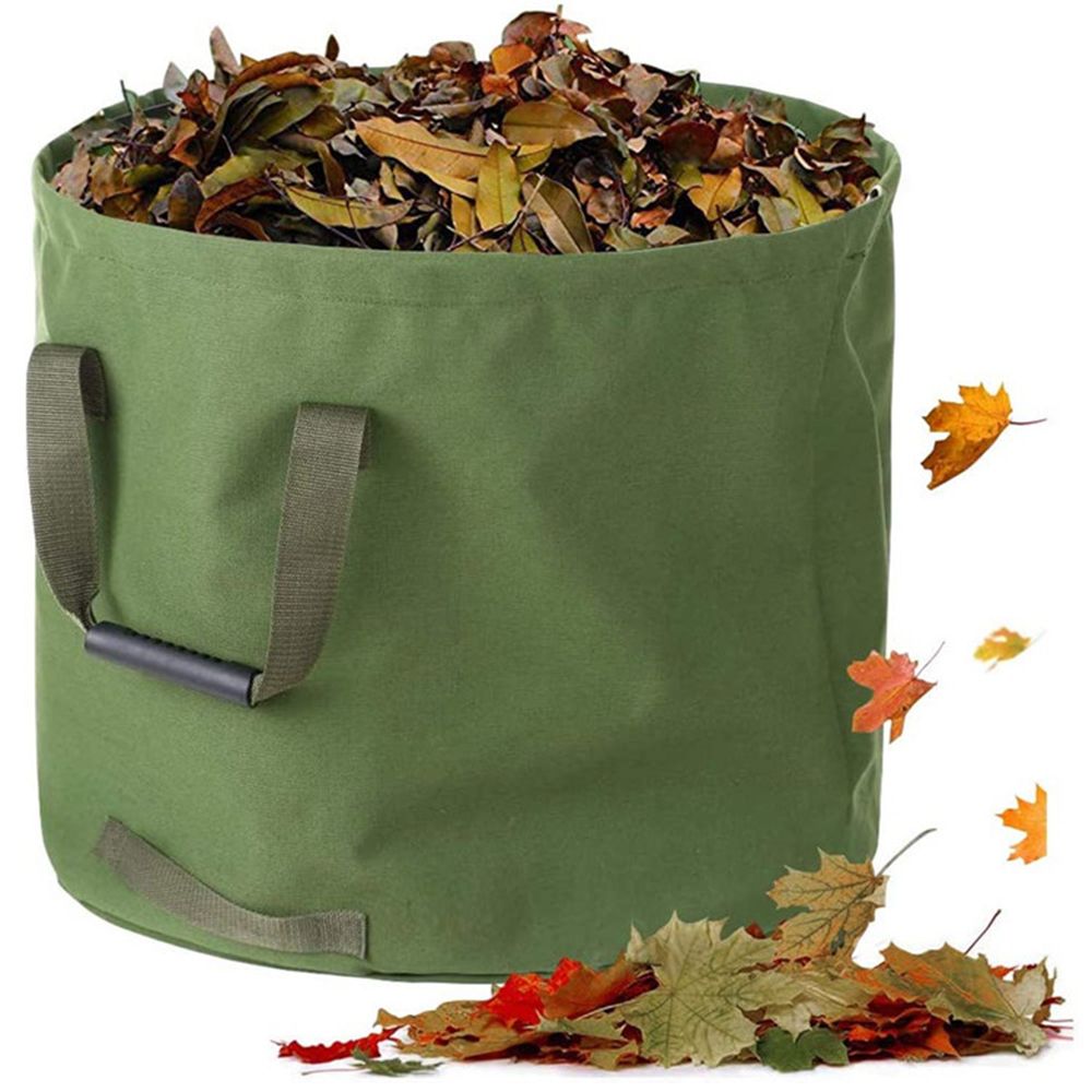 Garden Waste Bag Collapsible Canvas Reusable Water Resistant