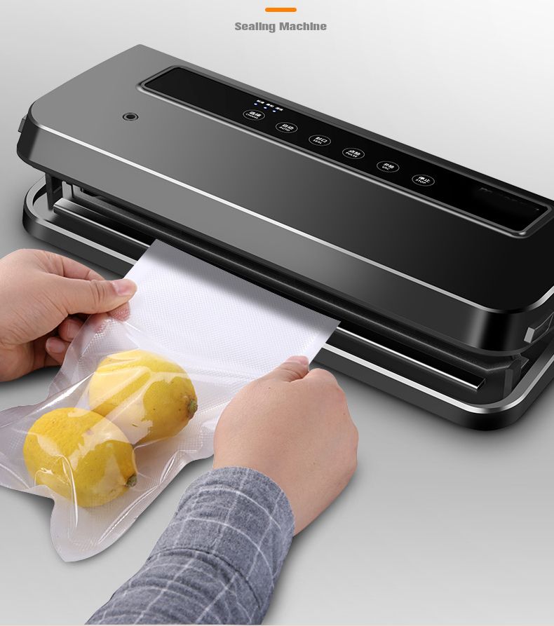 Household Food Vacuum Sealer Packaging Machine 220V 110V Automatic Commercial Best Vacuum Food Sealer