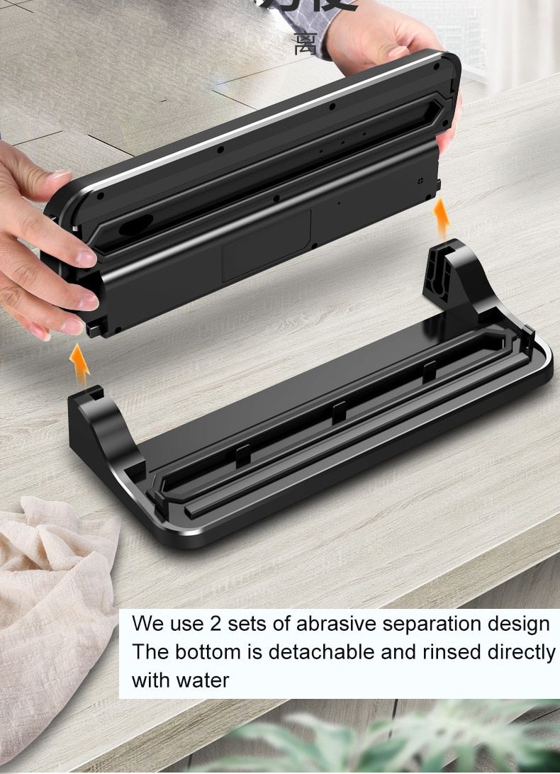 Household Food Vacuum Sealer Packaging Machine 220V 110V Automatic Commercial Best Vacuum Food Sealer