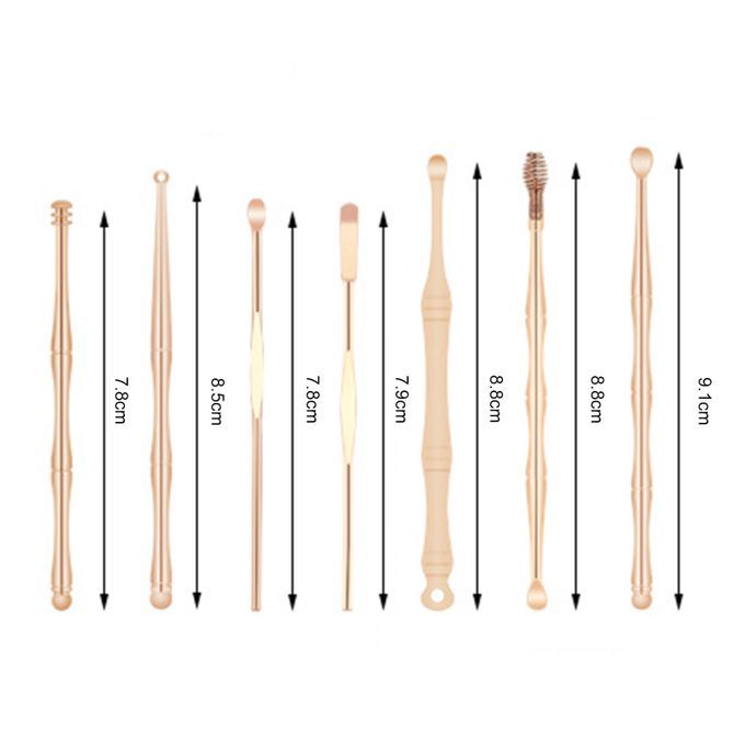 7pcs Ear Wax Removal Kit Ear Wax Remover With Stainless