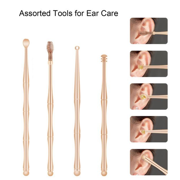 7pcs Ear Wax Removal Kit Ear Wax Remover With Stainless