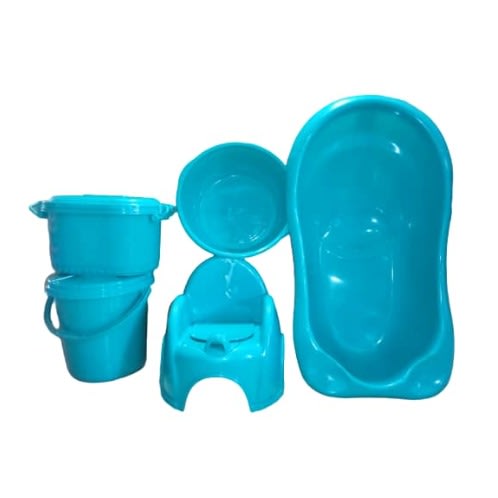Baby Bath Tub Set Green