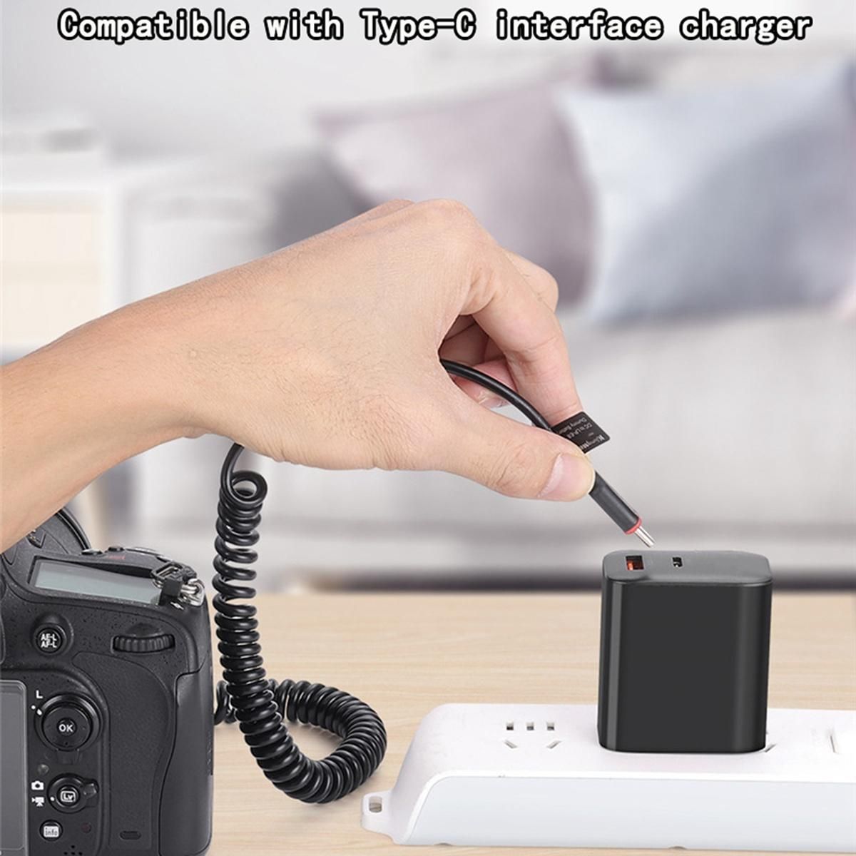 EN-EL15 Dummy Battery DC Power AC Adapter for Nikon D7000 D7100 D7200 D750 D800E D810A Z5 Z6 Z7 II Camera Charger