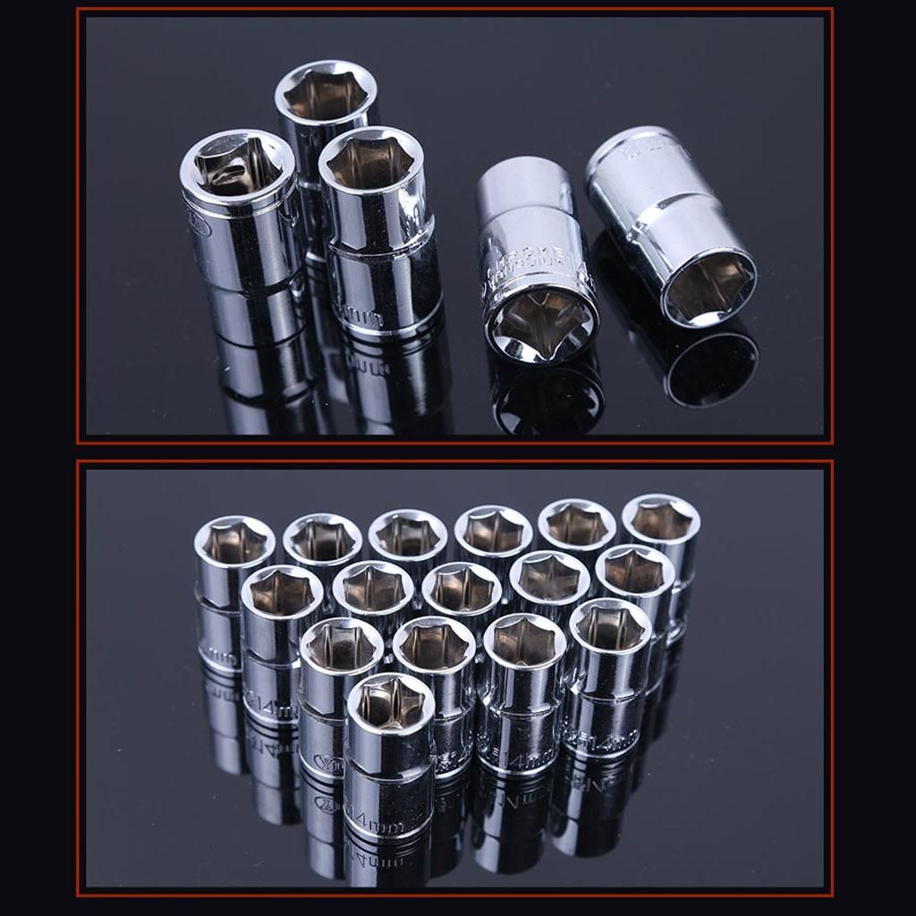 Short 1/2inch Drive Allen Key Sleeve Socket Driver Ratchet 12mm