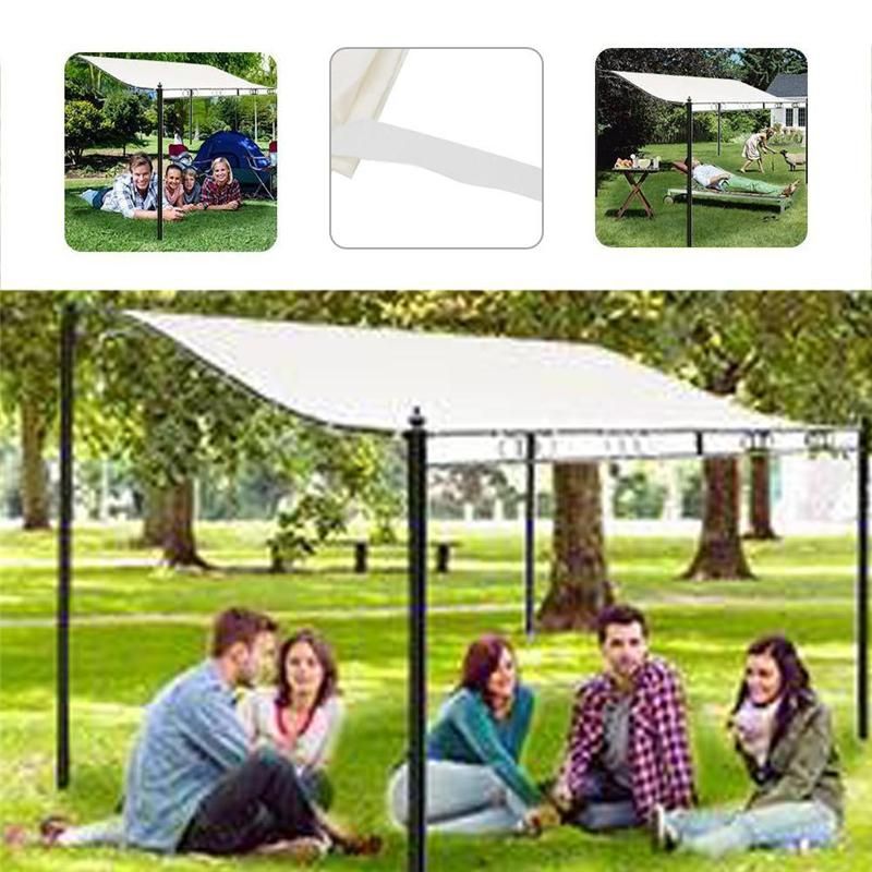 Sunshade Protection Sunshade Camping Waterproof Garden Patio Sunshade Cloth Tent Ceiling Cover 3x3 3x2 6 2.5X2. 6 Meters