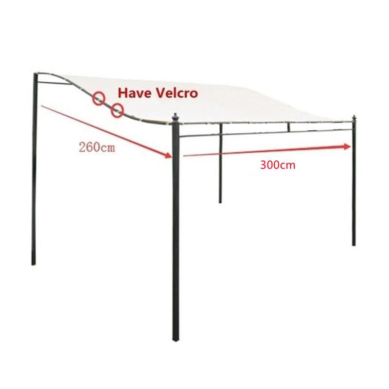 Sunshade Protection Sunshade Camping Waterproof Garden Patio Sunshade Cloth Tent Ceiling Cover 3x3 3x2 6 2.5X2. 6 Meters