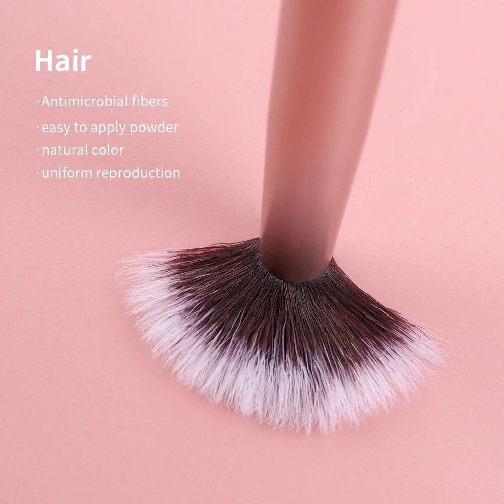 1PC Nose Contour Brush Eyeshadow Double-ended Makeup Brush Portable Nose Shadow Eye Shadow Brush Women Makeup Cosmetic Tools