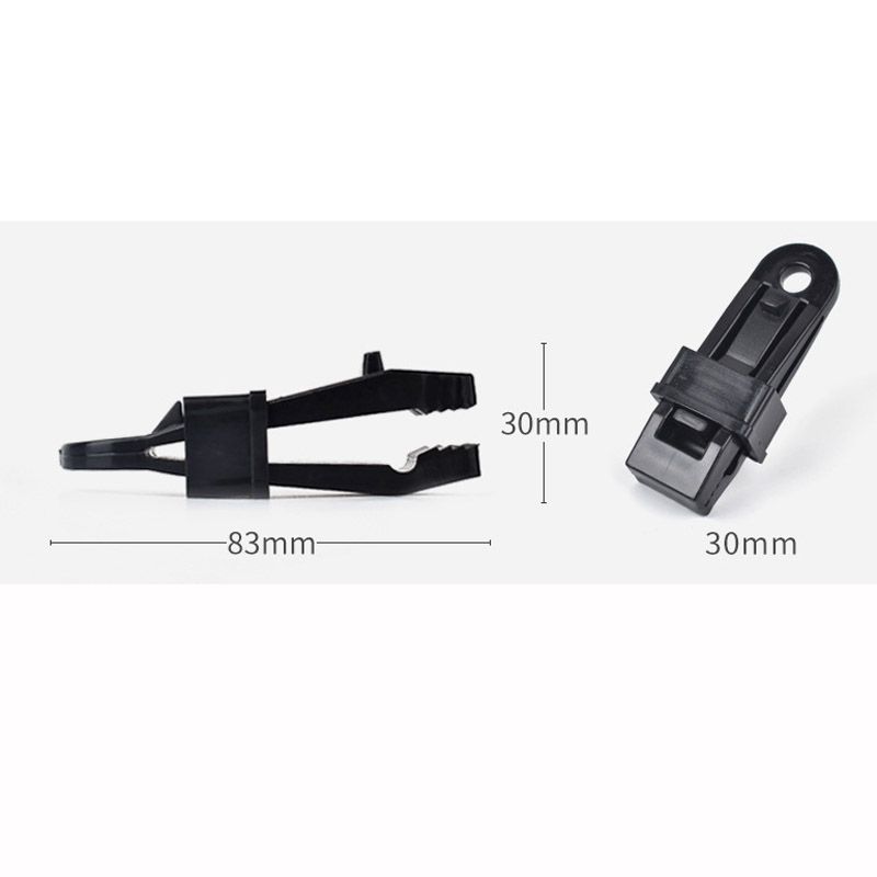 10 Pack Outdoor Camping Tent Tarps Windbreak Clamp Clip