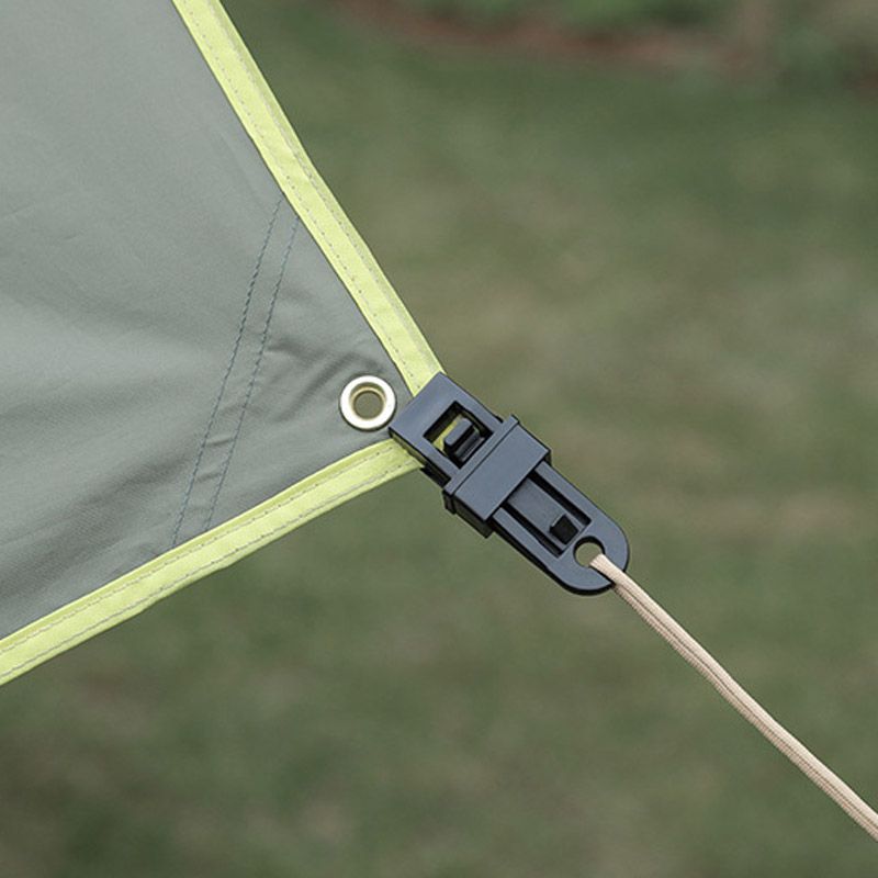 10 Pack Outdoor Camping Tent Tarps Windbreak Clamp Clip