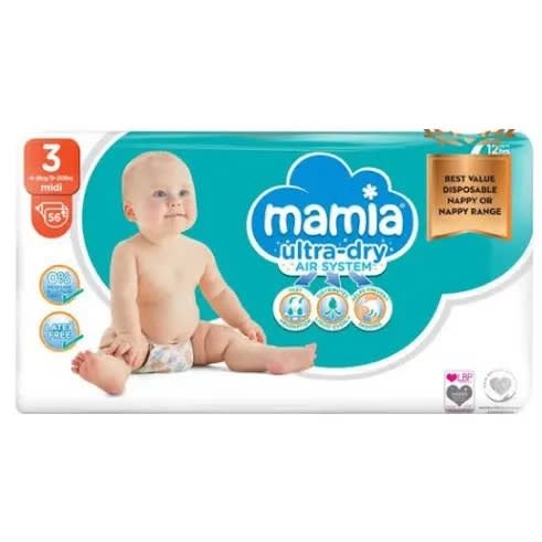 UK Ultra Dry Diaper -Size3- 4-9kg - 56 Nappies x2 (112 Counts)
