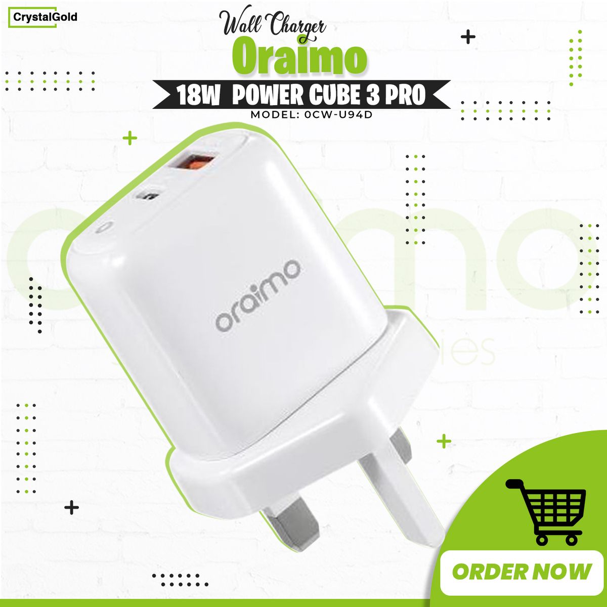 18W Fast Charging For All + Free Fast Charging USB Cable