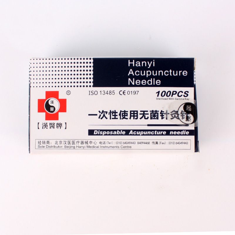 Box Packaging 100 A Disposable Sec Hanyi Needle Acupuncture Individual Pieces