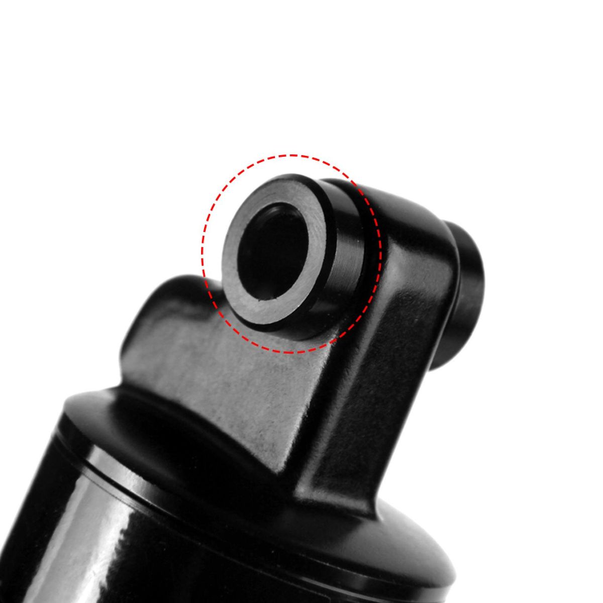 Bicycle Oil Spring Shock Bike Rear Shock Absorber 125/150/165/185mm 750/850/1000 lbs for Electric Bike Snow Bike