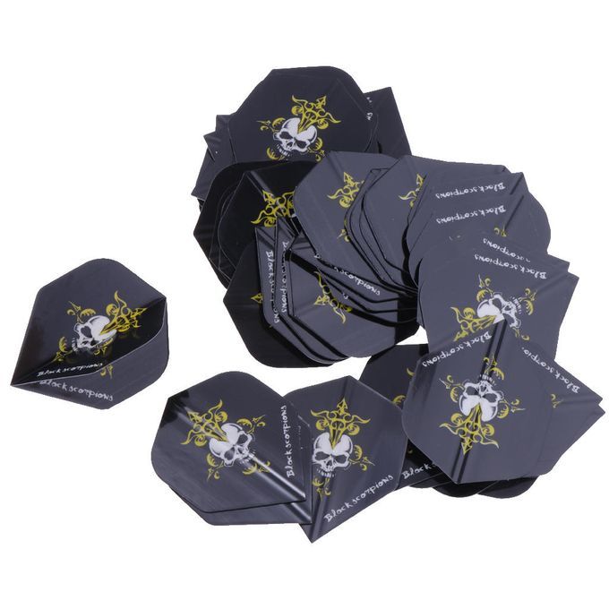 50Pcs/set Premium Standard Dart Flights Accessories Equipment Yellow