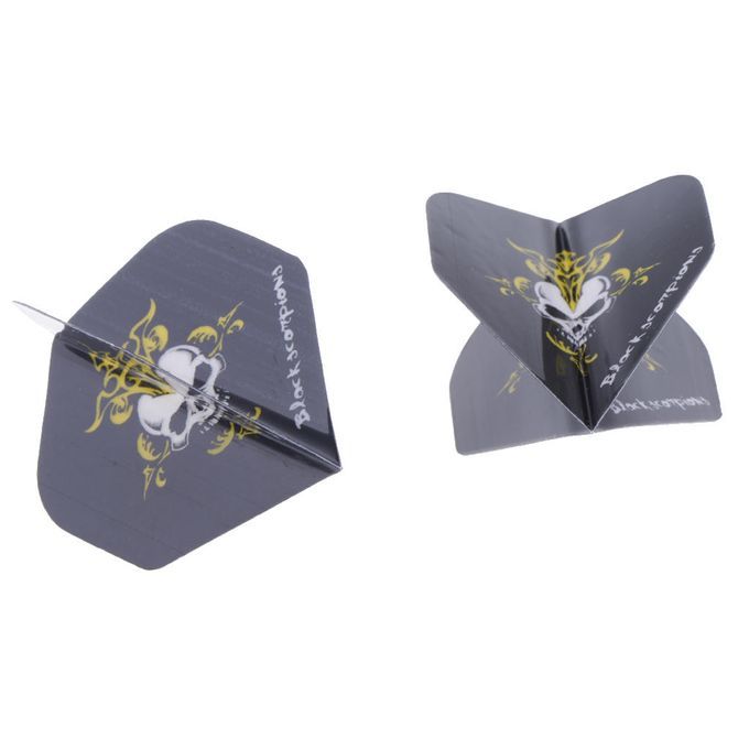 50Pcs/set Premium Standard Dart Flights Accessories Equipment Yellow