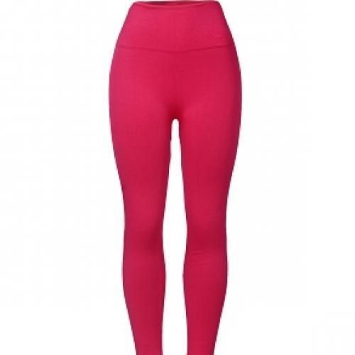 Ladies Pink High Waist Leggings