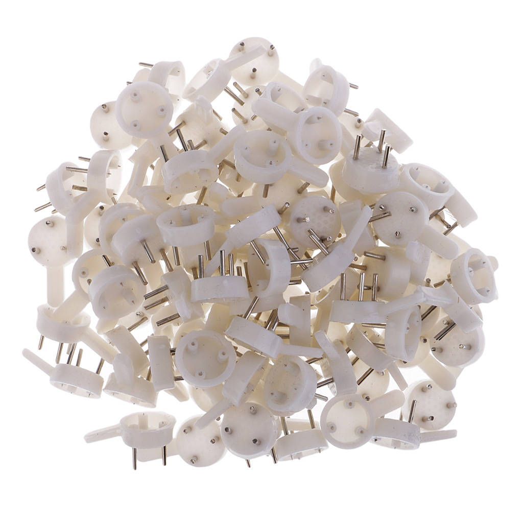 50x Picture Photo Frame Mirror Hooks Seamless Nail For