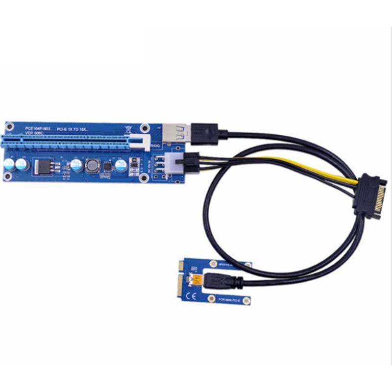 Mini PCIe To PCI Express 16X Riser For Laptop External