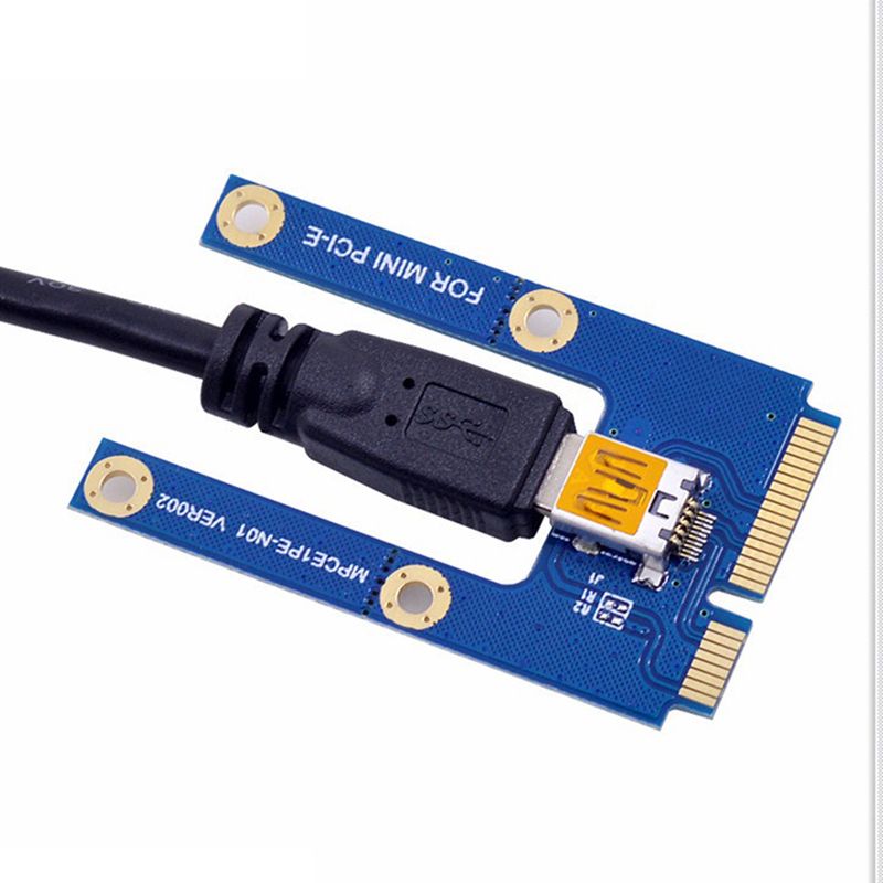 Mini PCIe To PCI Express 16X Riser For Laptop External