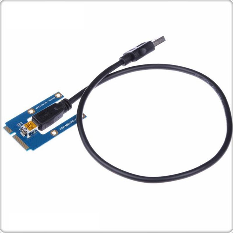 Mini PCIe To PCI Express 16X Riser For Laptop External