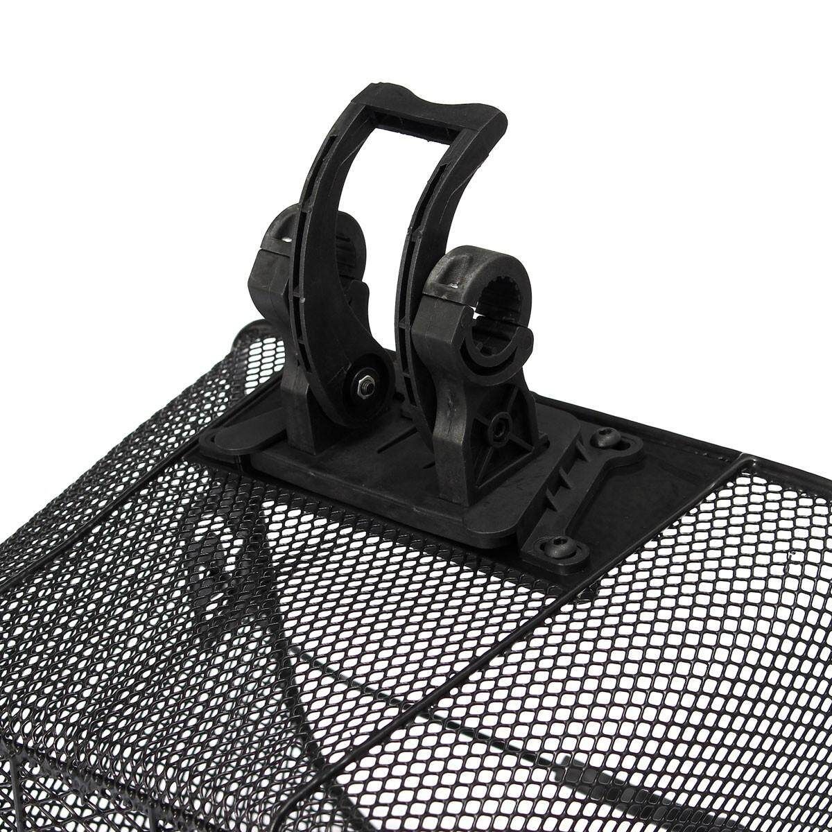 Bike/Bicycle/Cycle Metal Mesh Basket & Quick Release Bracket Shopping Handle New