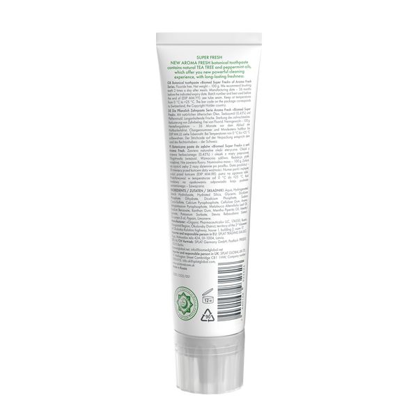 Biomed® Super Fresh Aroma Fresh Whitening Toothpaste 100g