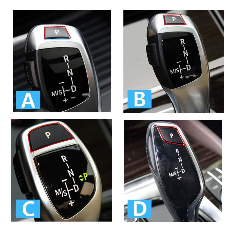 Car Gear Shift Lever Auto Parking P Button Cap Cover Replacement For For BMW 3 5 7 X3 X4 X5 X6 Series  E90 F30 F10 F01 F25