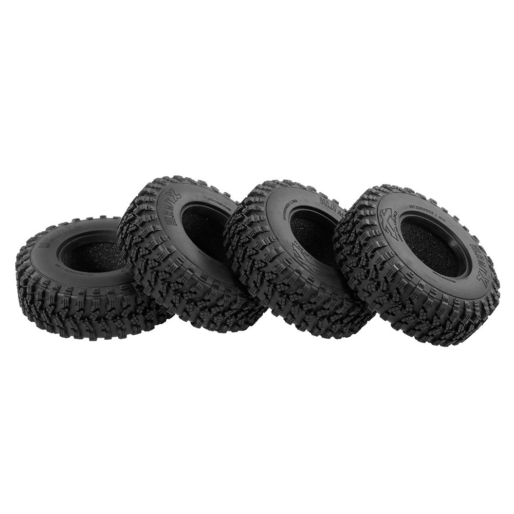 4PCS AX8020 1.9 Inch RC Car Wheel Tire For 1/10 Traxxas TF2
