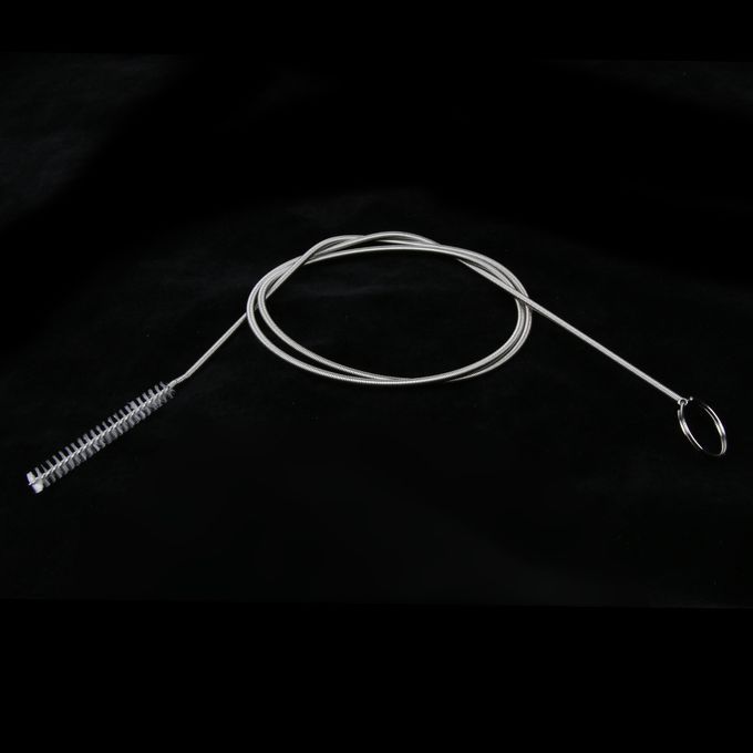Hydration Pack Bladder Drink Tube Hose Sleeve Pipe Brush Cleaner White