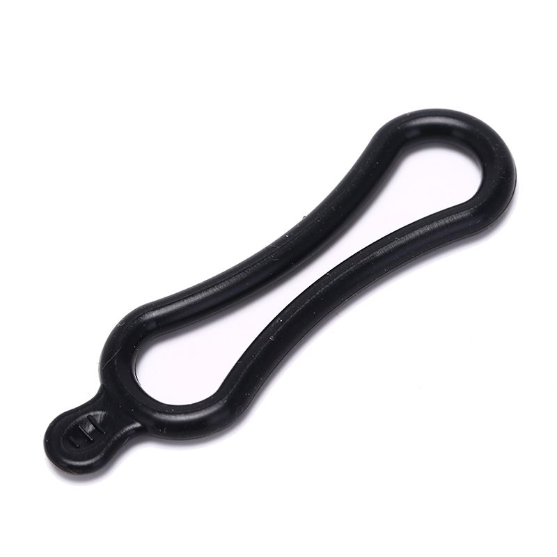 Useful 4pcs Black Rubber Band Pvc Ring For T6 Led Headlight