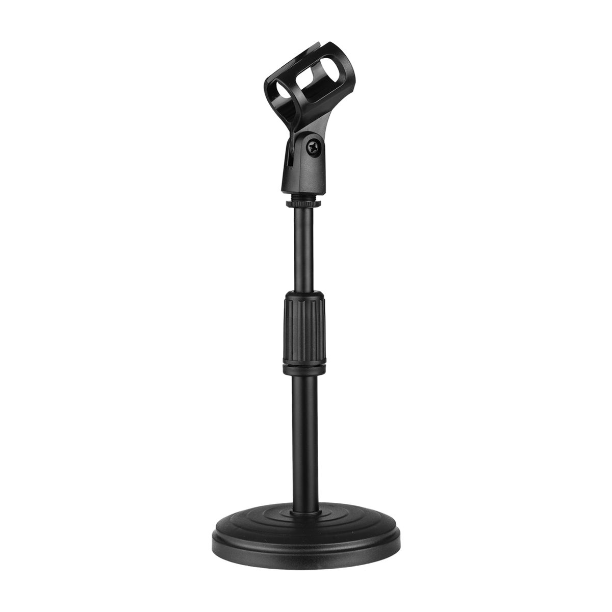 Mini Table Desk Microphone Stand Height Adjustable With