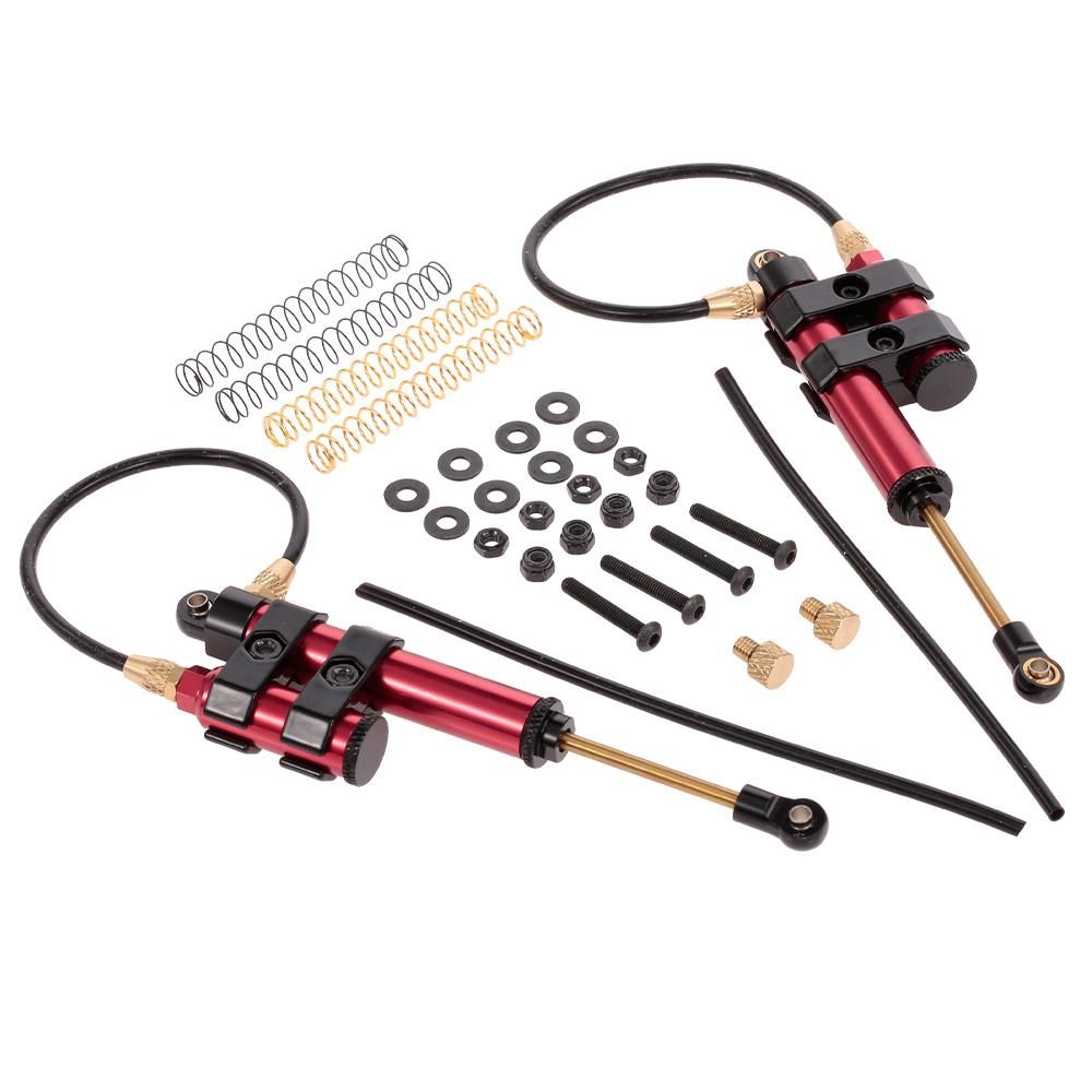 2PCS 110mm Internal Spring Negative Pressure Shock Absorber for 1/10 Traxxas Redcat D90 HSP TAMIYA AXIAL RC Crawler