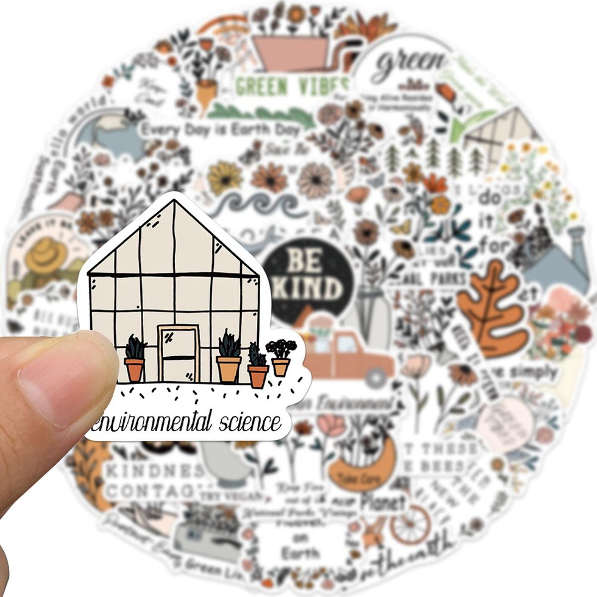 50Pcs Laptop Stickers Cartoon Decals Scrapbook Luggage Graffiti Stickers