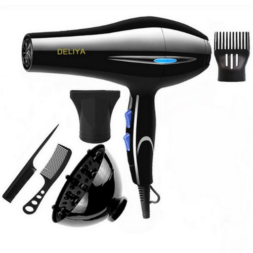 Salon Hair Dryer - Black/Blue