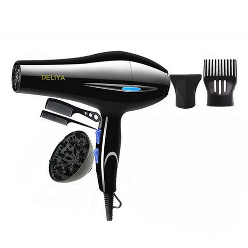 Salon Hair Dryer - Black/Blue