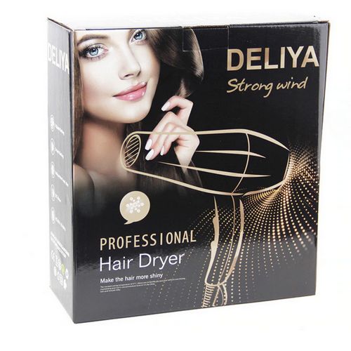 Salon Hair Dryer - Black/Blue
