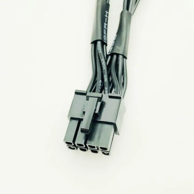 Computer Cables 18AWG Dual Mini 6Pin to 8Pin PCIE GPU Power Cable for GTX1080 MAC Pro MA970 A1186 Graphic Video Card Power Cable