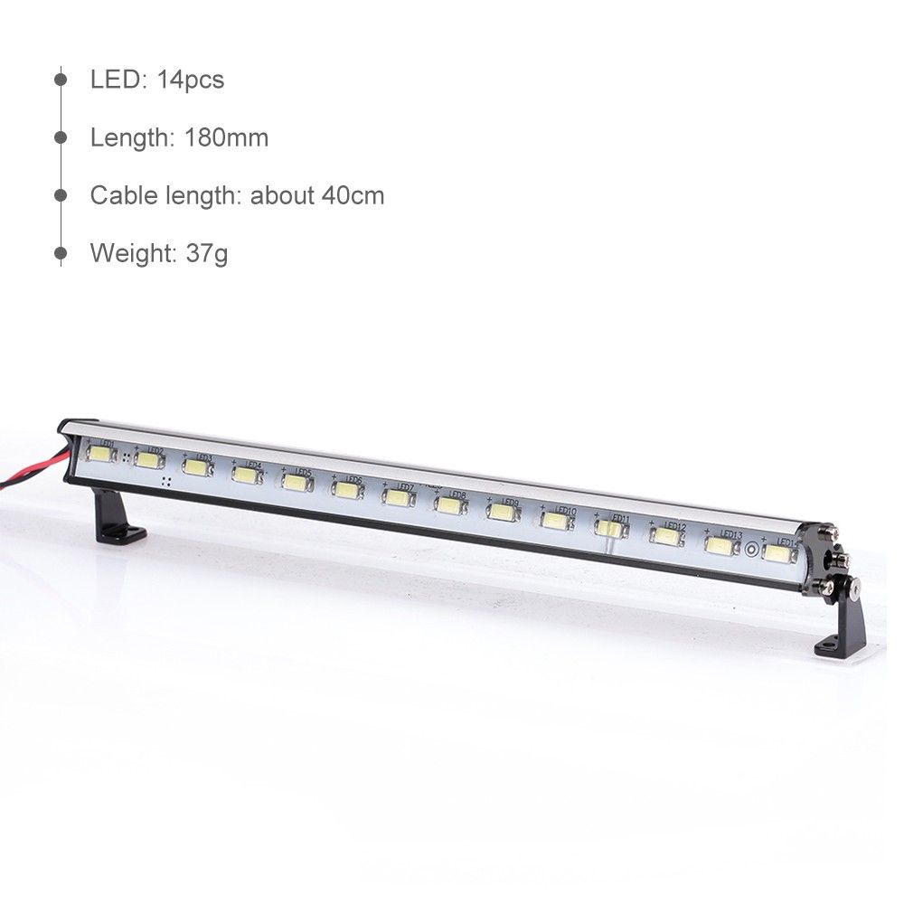 180mm Roof Headlights RC Off-Road Dome 14 LED Lights For