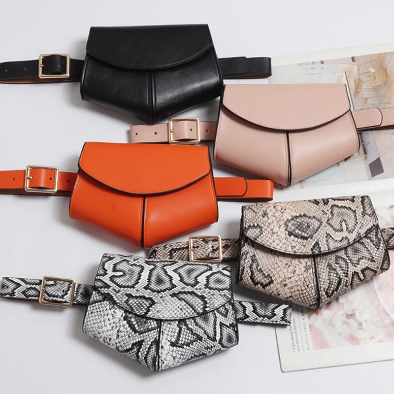 New Fanny Pack Women Waist Belt Bag Serpentine Vintage Waist Bags Pajama Sets