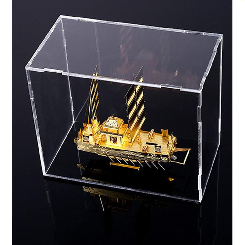 3mm Dustproof Transparent Acrylic Showcase Display Box For