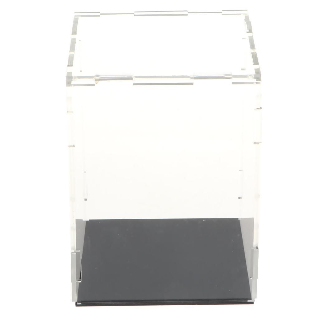 3mm Dustproof Transparent Acrylic Showcase Display Box For