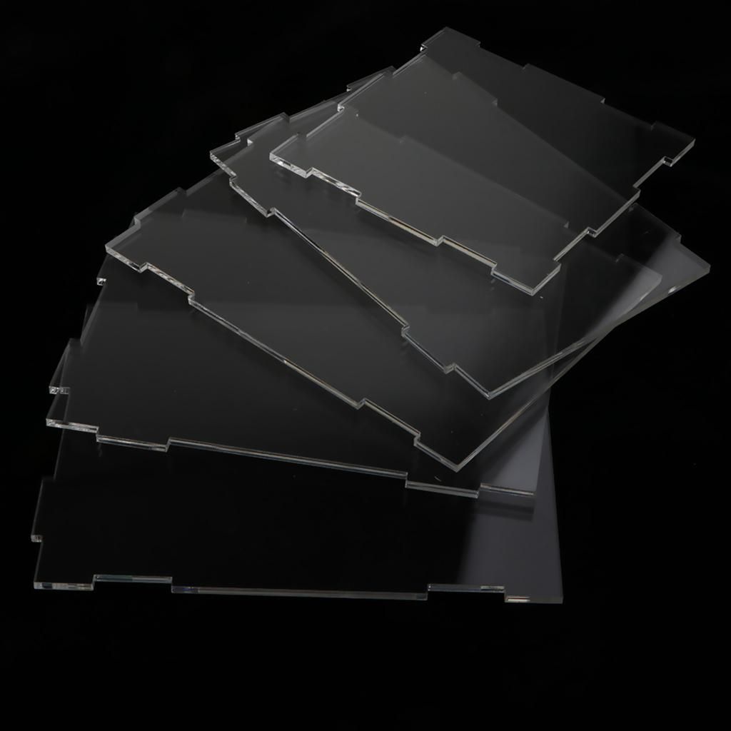 3mm Dustproof Transparent Acrylic Showcase Display Box For