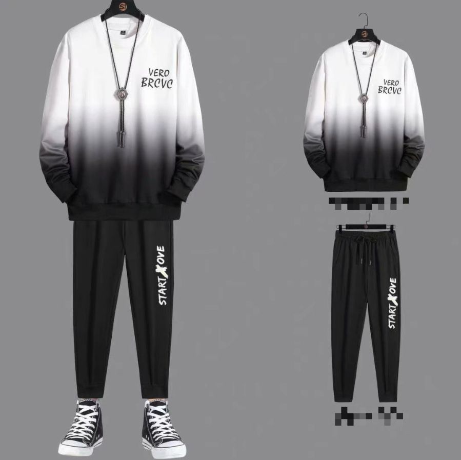 Men's Sports Suit Casual Sweater Set