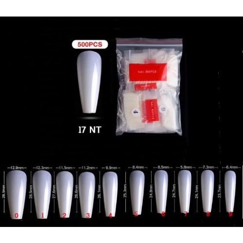 Press On Acrylic Nails - 500Pieces
