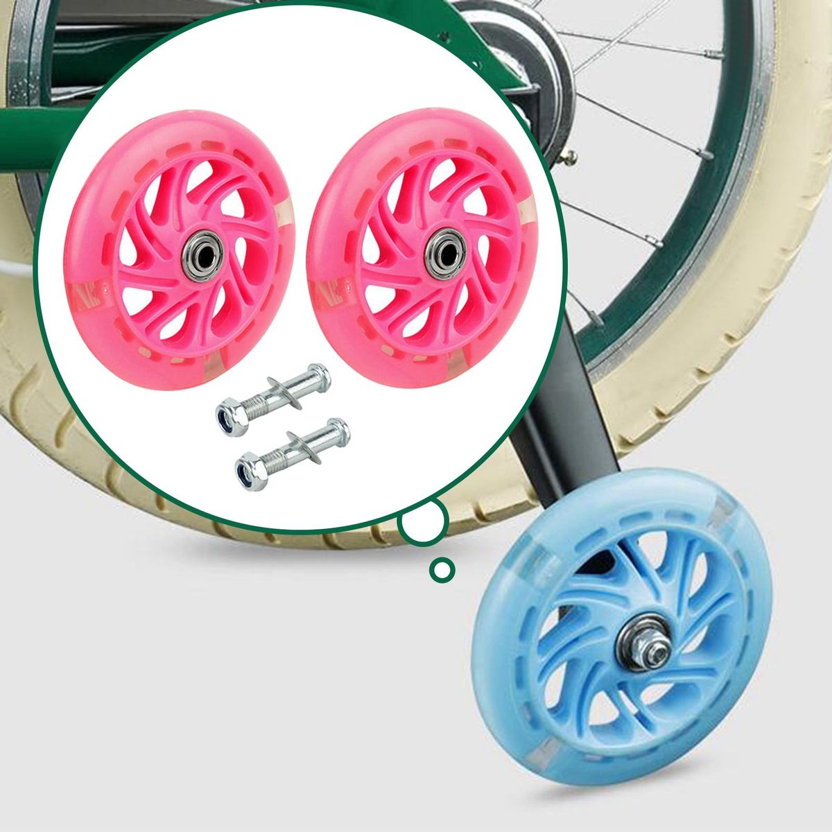 Kids Bike Training Wheels Balance Safety Equipment For