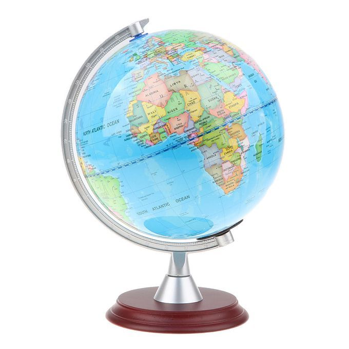 Geographic Globes With Stand Desktop Discovery World Globe, Children