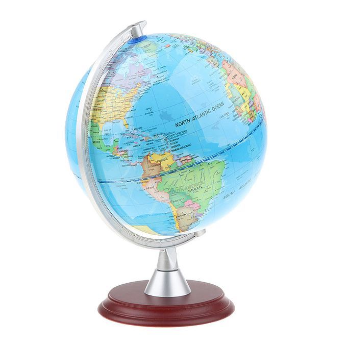 Geographic Globes With Stand Desktop Discovery World Globe, Children