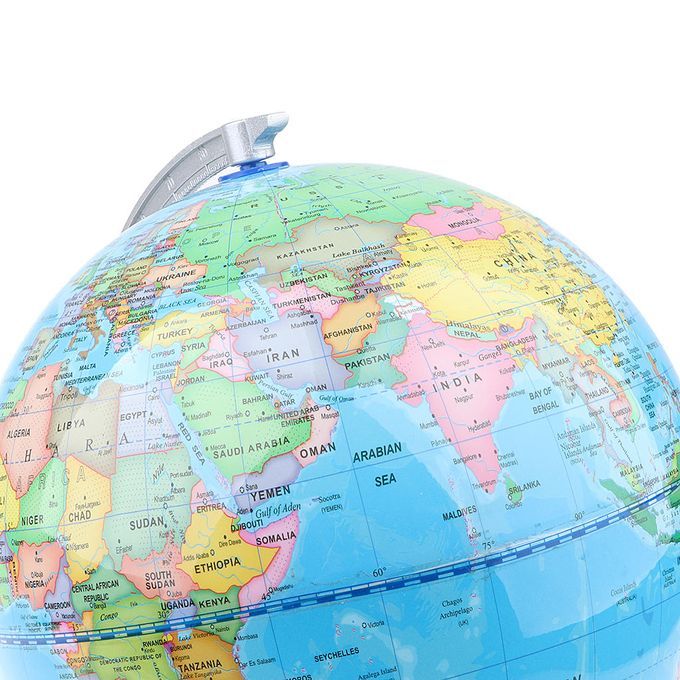 Geographic Globes With Stand Desktop Discovery World Globe, Children